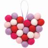 Baker Ross Felt Balls-Pack of 50, Kids Valentine's Craft Supplies (FC308), Assorted view 3
