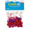 Baker Ross Felt Balls-Pack of 50, Kids Valentine's Craft Supplies (FC308), Assorted view 4