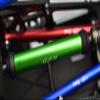 Steel + Aluminum Front+Rear Universal CVD Drive Shaft For Losi 1:8 LMT 4WD Solid Axle Monster Truck LOS04022 / LMT Grave Digger/Son-uva Digger LOS04021 Upgrades - 10Pc Set Silver view 3