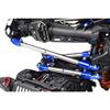 Front Steering Tie Rod Aluminum Ball Ends For Axial 1/6 SCX6 Jeep JLU Wrangler AXI05000-4Pc Set Blue view 3