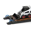 ERTL 1/32 Big Roads Peterbilt 579 with Lowboy Trailer and 2 Die-Cast Bobcat S450 Skidloaders 47368 view 3