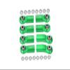 Rear Link Bar Aluminum Ball Ends For Axial 1/6 SCX6 Jeep JLU Wrangler AXI05000-8Pc Set Green view 1