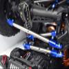 Front Steering Tie Rod Aluminum Ball Ends For Axial 1/6 SCX6 Jeep JLU Wrangler AXI05000-4Pc Set Red view 4