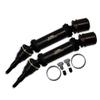 GPM for Arrma 1/8 Vendetta 4X4 3S BLX Speed Bash Racer Upgrade Parts Carbon Steel Front Or Rear CVD Drive Shaft - 12Pc Set Black view 1