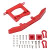 RC Car Front & Rear Bumper Kit, Front & Rear Aluminum Alloy Bumpers Set Upgrade DIY Parts Compatible with B14 B16 Q61 1/16 Remote Control Car(Red) view 1