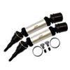 GPM for Arrma 1/8 Vendetta 4X4 3S BLX Speed Bash Racer Upgrade Parts Carbon Steel Front Or Rear CVD Drive Shaft - 12Pc Set Silver view 1