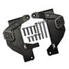 Aluminum Front Adjustable Damper Mount For Axial 1/6 SCX6 Jeep JLU Wrangler AXI05000-13Pc Set Black view 1