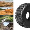 AllinRC 2.2 Crawler Tires 4Pcs fit 2.2 Beadlock Wheels RC Rubber Tyre Set with Foam Insert for 1/10 RC Rock Crawler Axial SCX10 RR10 Wraith Capra view 3
