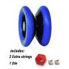 Yomega Xodus II YoYo Includes Roller Bearing Technology, Rubber Rims and Wing Shape Design  Professional Responsive YoYos Intermediate Level Play (Blue) view 3