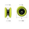 Yomega Xodus II YoYo Includes Roller Bearing Technology, Rubber Rims and Wing Shape Design  Professional Responsive YoYos Intermediate Level Play (Black Yellow) view 4