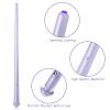 Gejoy 2 Piece Light up Wand for Kids Magic Wizard Witch Wand Princess Fairy Wands Sound Toy Cosplay Props(Purple) view 3