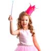Gejoy 2 Piece Light up Wand for Kids Magic Wizard Witch Wand Princess Fairy Wands Sound Toy Cosplay Props(Purple) view 4
