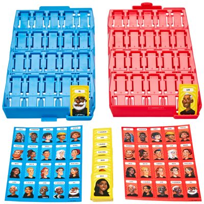 Hasbro Gaming Grab and Go Guess Who? Game, Original Guessing Game for Kids Ages 6 and Up, Portable 2 Player Travel Game