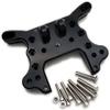 for Arrma 1/5 Kraton 8s ARA320475 Aluminum Front Shock Tower Black view 2