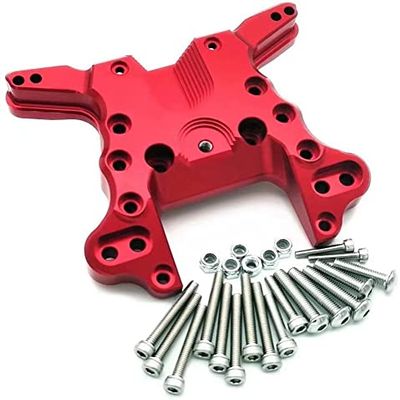 for Arrma 1/5 Kraton Outcast 8s ARA320476 Aluminum Rear Shock Tower Red
