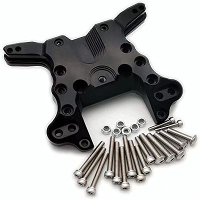 for Arrma 1/5 Kraton Outcast 8s ARA320476 Aluminum Rear Shock Tower Black