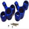 for Armma 1/5 Kraton Outcast 8S ARA330558 ARA340158 Aluminum Front Steering Knuckle Arm Blue view 2