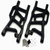 for Arrma 1/10 Seton AR330372 Aluminum Rear Lower Suspension Arms Black view 2