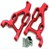 for Arrma 1/10 Seton AR330370 Aluminum Front Lower Suspension Arms Red view 1