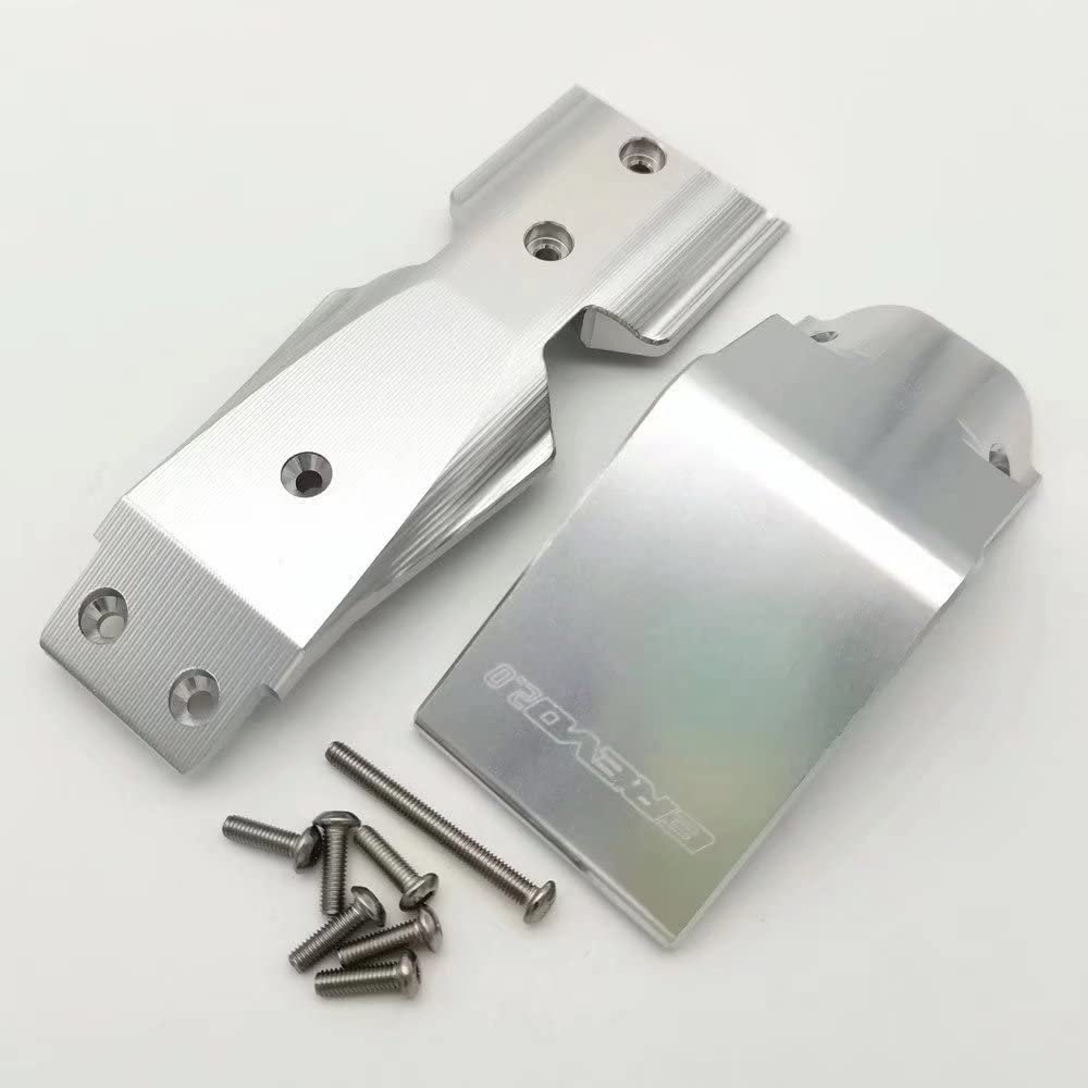 for Traxxas 1/10 E REVO VXL 2.0 8637 Aluminum Front Skid Plate Silver