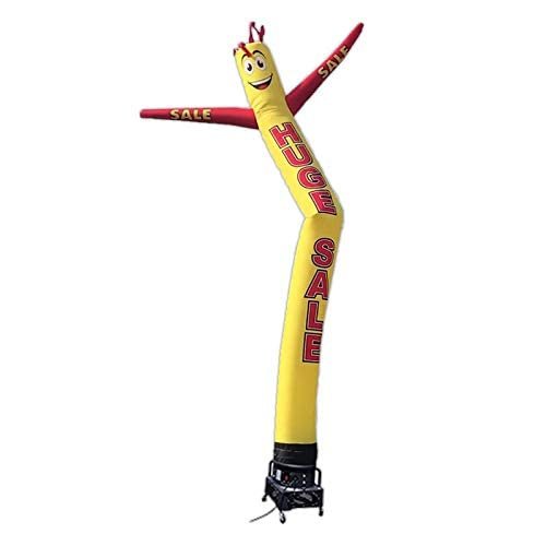 Global Advertising Solutions Huge Sale Inflatable Tube Man Guy 20ft Air Powered Dancer Body Complete with 1HP 2 Speed Air Blower