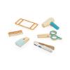 Janod - Hairdresser's Case - Pretend Play Toy - Role-Playing Games - Realistic Wooden Accessories - Encourages Imaginative Play - Portable Carry Case view 2