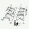 for Arrma 1/10 Seton AR330372 Aluminum Rear Lower Suspension Arms Silver view 2