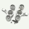 for Armma 1/5 Kraton Outcast 8S ARA330558 ARA340158 Aluminum Front Steering Knuckle Arm Silver view 3
