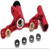 for Arrma Kraton Mojave Limitless Notorious Outcast Senton Talion Typhon AR340073 AR340066 AR340065 AR340068 AR340060 Aluminum Steering Assembly W/Bearings Red view 2