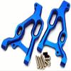 for Arrma 1/10 Seton AR330370 Aluminum Front Lower Suspension Arms Blue view 2