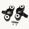 for Armma 1/5 Kraton Outcast 8S ARA330558 ARA340158 Aluminum Front Steering Knuckle Arm Black view 1