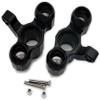 for Armma 1/5 Kraton Outcast 8S ARA330558 ARA340158 Aluminum Front Steering Knuckle Arm Black view 3