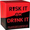 RISK IT OR DRINK IT | Fun Drinking Game for Adults: 150 Hilarious Dares & Risky Questions | Adult Party Games for Block Party, Pregame, College, Girls Night, Bachelorette view 1