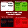 RISK IT OR DRINK IT | Fun Drinking Game for Adults: 150 Hilarious Dares & Risky Questions | Adult Party Games for Block Party, Pregame, College, Girls Night, Bachelorette view 3