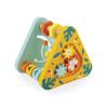 Janod - Tropik Multi-Activity Pyramid - Wooden Early-Learning Toy - Educational Toy: Motor Skills and Handling - 7 Activities - Water-Based Paint - 1 Year + J08268 view 1