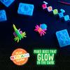 Crayola Glow in The Dark Critter Creator, Clay Bug Toy Kit for Kids, Fake Bug Molds, Includes Crayola Clay & Paint, Gift for Kids, Ages 7+ view 2