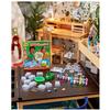 Crayola Metallic Clay Art Kit with Paints, Fossil Molds, Gift for Kids, Ages 7, 8, 9, 10 view 4