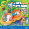 Crayola Spin & Spiral Art Station Deluxe, DIY Crafts, Toys for Boys & Girls, Gift, Ages 6, 7, 8, 9 view 1