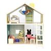 Manhattan Toy Little Nook 19-Piece Wooden Playhouse with Loft for Kids 3 + Year Old and Up view 1
