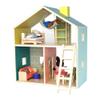 Manhattan Toy Little Nook 19-Piece Wooden Playhouse with Loft for Kids 3 + Year Old and Up view 3