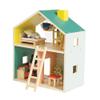 Manhattan Toy Little Nook 19-Piece Wooden Playhouse with Loft for Kids 3 + Year Old and Up view 4