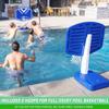 GoSports Splash Hoop 2-in-1 Full Court Pool Basketball & Volleyball Game Set view 3