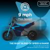 Hover-1 E-Track Electric Dirt Bike for Kids | 9MPH Top Speed, 9 Mile Range, 7HR Quick Charge,12" Air-Filled Tires, 120LB Max Weight, 2.25ft Tall, UL Certified & Tested - Safe for Kids & Teens view 3