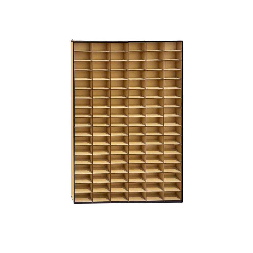 Alejandro Cortes Shelves Garage Collector's Shelf: 102-Slot Display Case Storage Organizer for 1/64 Scale Model Cars Toy Diecast , Ideal Model car Display case