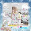 KAEGREEL Kids Baking Chef Set with Unicorn Apron and Mitt, 26pcs Kitchen Toys Kid Cooking Set with Chef Hat Spoons Whisk, Chef Supplies Role Play Gifts for Girls Boys Aged 3 4 5 6 7 8 Years Old view 3