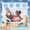 KAEGREEL Kids Baking Chef Set with Unicorn Apron and Mitt, 26pcs Kitchen Toys Kid Cooking Set with Chef Hat Spoons Whisk, Chef Supplies Role Play Gifts for Girls Boys Aged 3 4 5 6 7 8 Years Old view 4