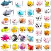 Haconba 36 Pack Animal Pull Back Cars Race Car Toys Powered Pull Back Easter Stuffer Toy Vehicles for Child Birthday Gifts Party Favors view 2