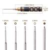 AllinRC RC Hex Driver Set Hex Head Allen Wrench Set & Phillips Screwdriver 5 in 1 RC Hobby Tools Kit for RC Car Traxxas Arrma Axial Losi Redcat Racing Helicopter Drone Boat view 2