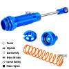 4PCS Full Aluminum Front Rear Shocks Upgrade Parts for 1/10 Big Rock/Senton 550/Granite 550/ Vorteks 550 4X4, 1/10 Typhon 4X4 RC Truck,Big Bore Hops Up RC Shocks(NavyBlue) view 4