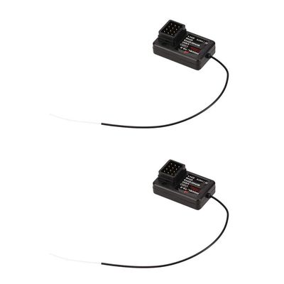 Replacement Part For 1pc / 2pcs TG3 Transmitter Accessories Receiver 2.4G 3CH RC Car Boat Receiver For TG3 AX5S Transmitter - (Color: 2pcs)